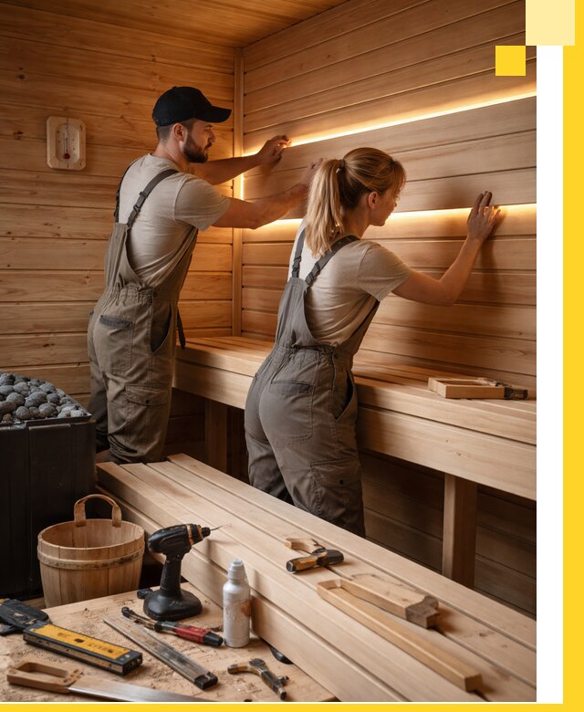 Дизайн саун и бань под ключ с индивидуальным проектом в Костроме