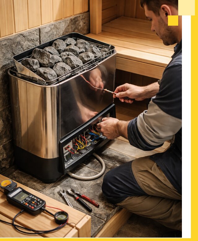 Продажа и установка электрокаменок для саун в Костроме