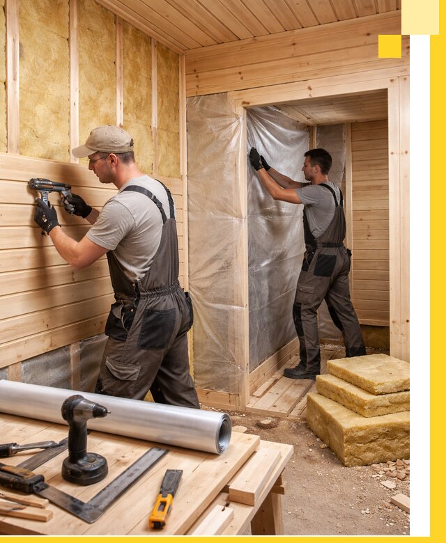 Бани под ключ в Костроме с проектом и полным монтажом