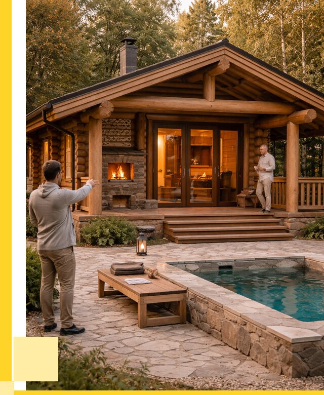 Проекты бань и хамам в Костроме от 25523 р. | ЭриданКст