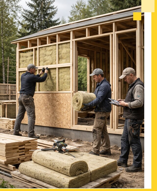 Проектирование и строительство каркасных бань в Костроме под ключ