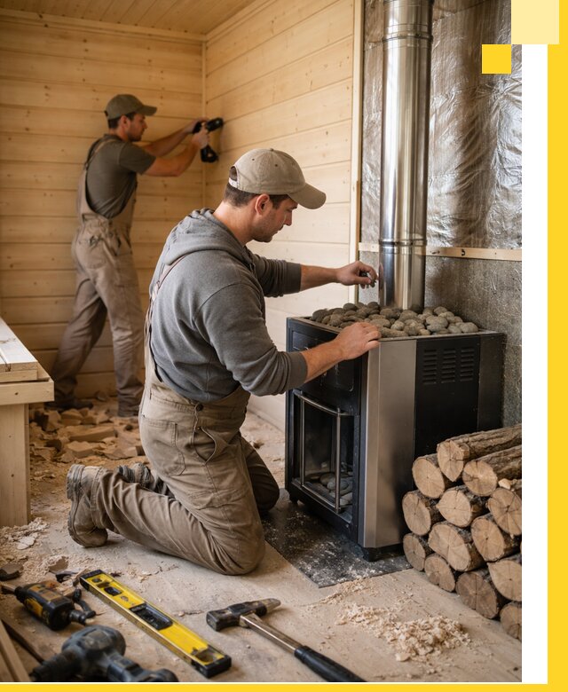 Строительство деревянных бань под ключ в Костроме проекты и монтаж