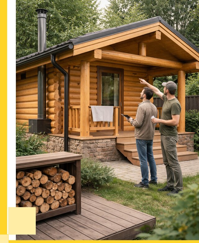 Бани для дачи под ключ в Костроме от 255225 р. | ЭриданКст