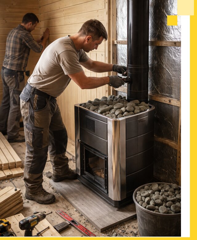 Проектирование и строительство парилок для бани в Костроме под ключ