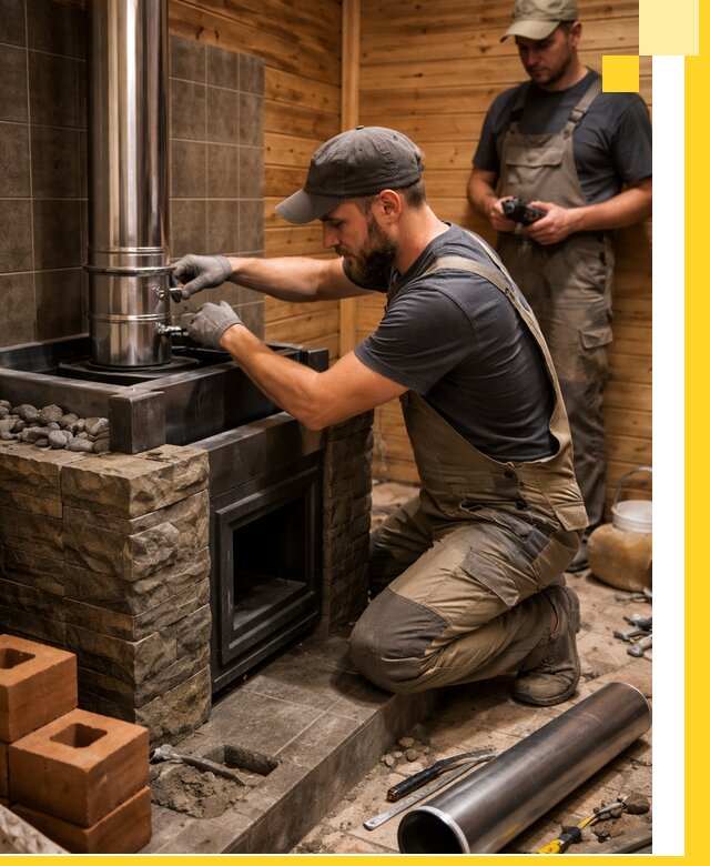 Изготовление и установка банных печей под ключ в Костроме