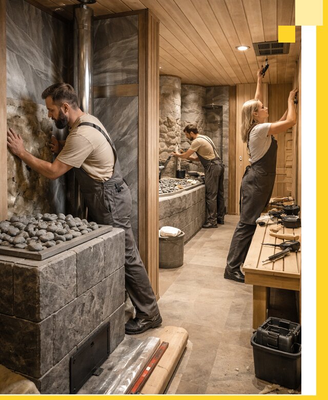 Строительство бань и SPA процедур в Костроме под ключ и отделкой