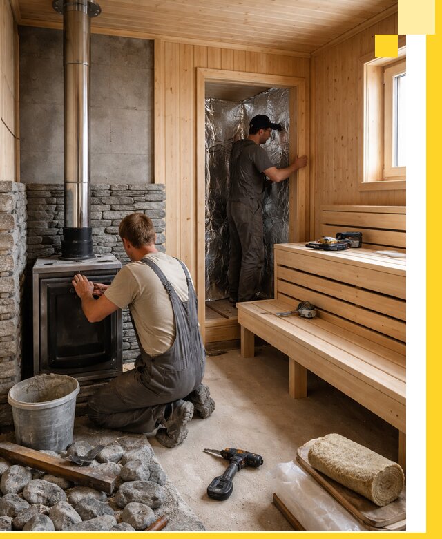 Строительство и изготовление бань под ключ в Костроме