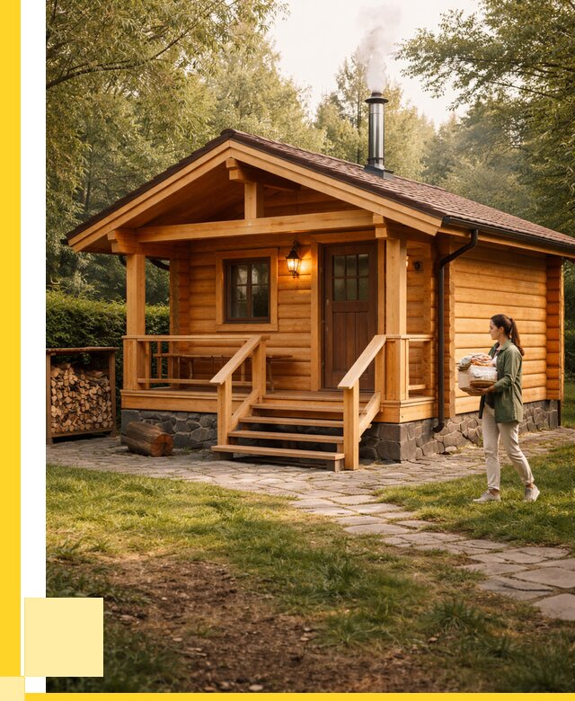 Купить баню под ключ в Костроме от 663585 р. | ЭриданКст