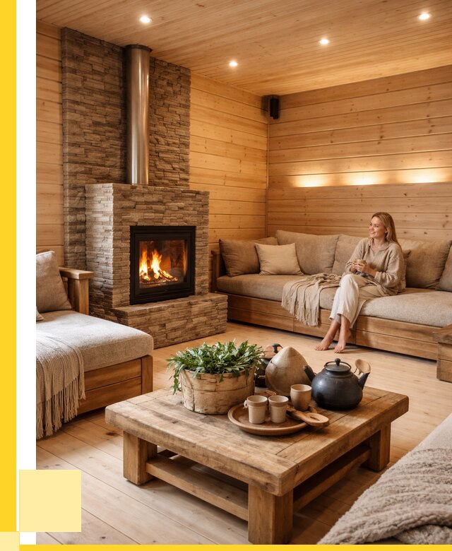 Проект бани с комнатой отдыха в Костроме от 35732 р. | ЭриданКст