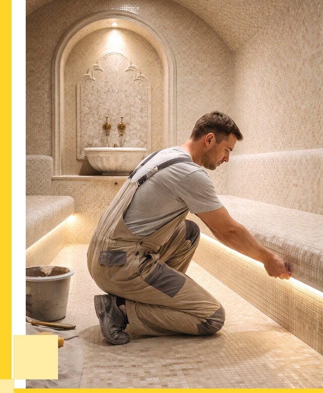 Отделка хамамов под ключ в Костроме от 5615 р. | ЭриданКст