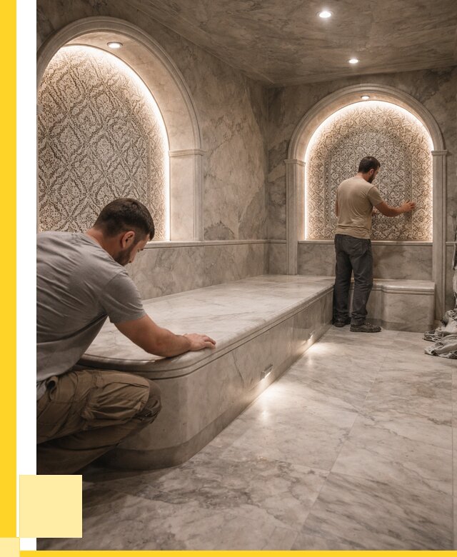 Турецкие бани под ключ в Костроме от 255225 р. | ЭриданКст