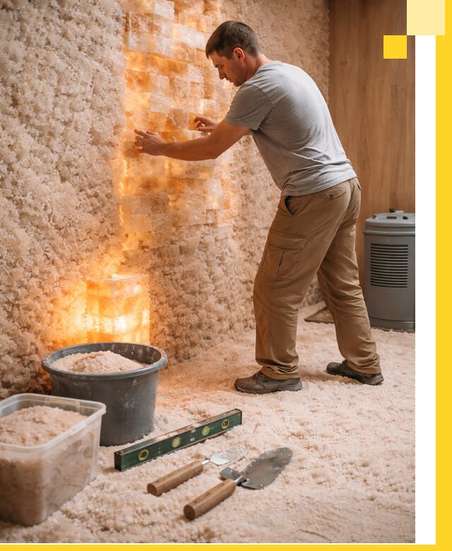 Проектирование и монтаж соляных комнат в Костроме под ключ