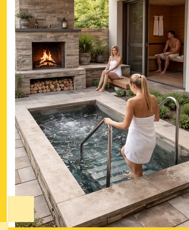 Холодные купели под ключ в Костроме от 45941 р. | ЭриданКст