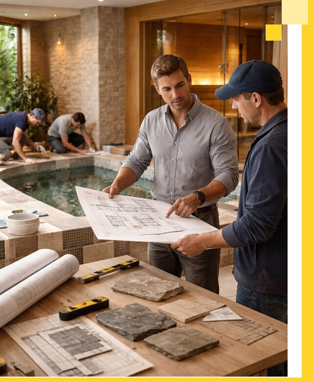 Проектирование SPA зон под ключ в Костроме с инженерией